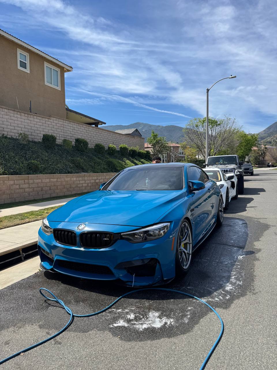 BMW M4 — Exterior Hand Wash